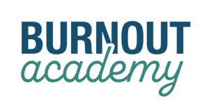 Logo Burnout Academy bleu et vert